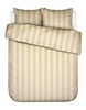 Bettwäsche Essenza Minte Stripe Yellow straw - Vanilla 