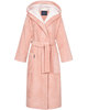 Morgenstern Bademantel Damen Kapuze, Multifaser, Geena 2 , puderrosa