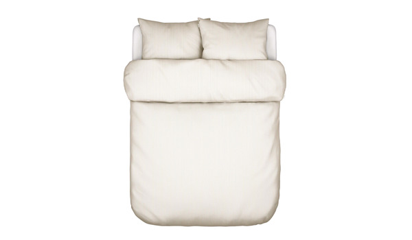 Bettwäsche Marc O'Polo Classic fine stripe Dark Sand