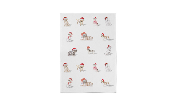 Geschirrtuch Hundewelpen