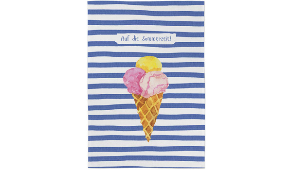 Geschirrtuch Digitaldruck Sommerzeit