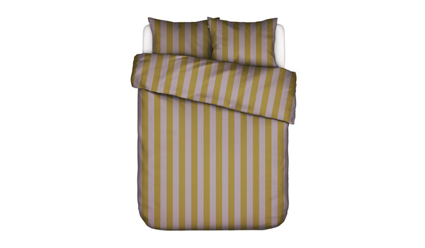 Bettwäsche Essenza Minte Stripe Pale purple - Olive