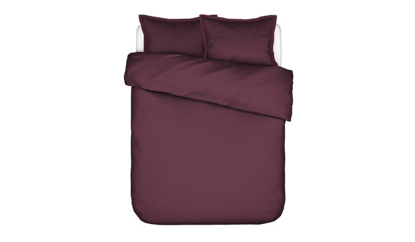 Bettwäsche Essenza Aziza Mauve wine