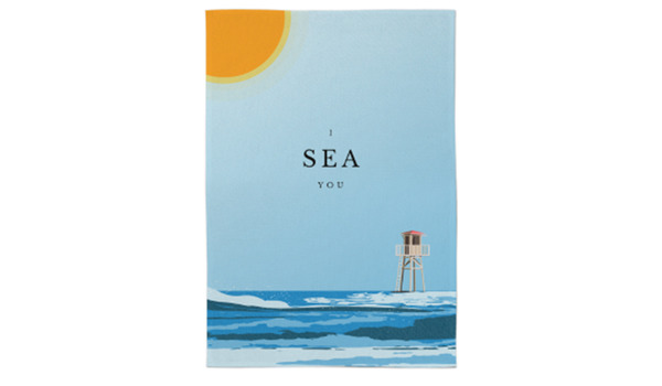 Geschirrtuch Digitaldruck Sea you