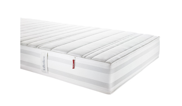 Lattoflex Schaummatratze 19cm H1 soft mit Sitzkante PV/AV 100 x 200 cm