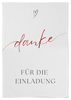 Geschirrtuch Danke für die Einladung